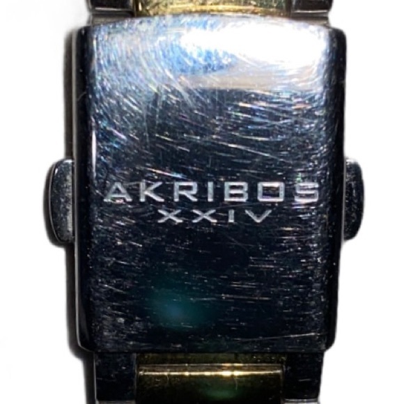 AKRIBOS XXIV Grandiose Gold Tone Bling Ladies Watch AK440YG main image 7